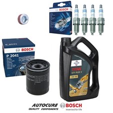 FOR FIAT GRANDE PUNTO ACTIVE SPORT MK3 1.4 PETROL OIL FILTER SERVICE KIT & PLUGS