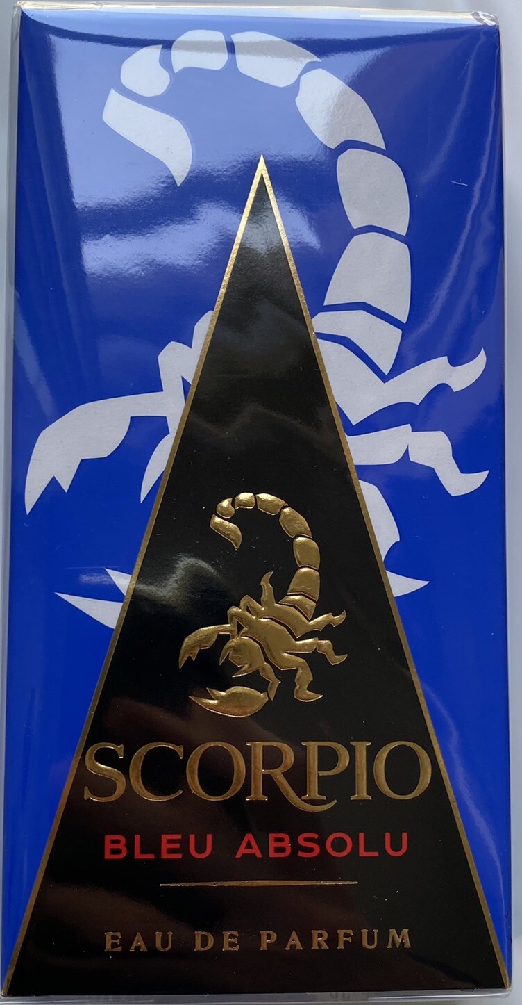 Scorpio Bleu Absolu eau de parfum homme 75 ml fragrance masculine fraîche boisée longue tenue