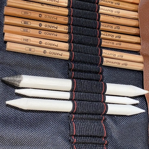 Raffine Marco Art Sketch Pencil Set With Case Not Complete - Picture 3 of 13