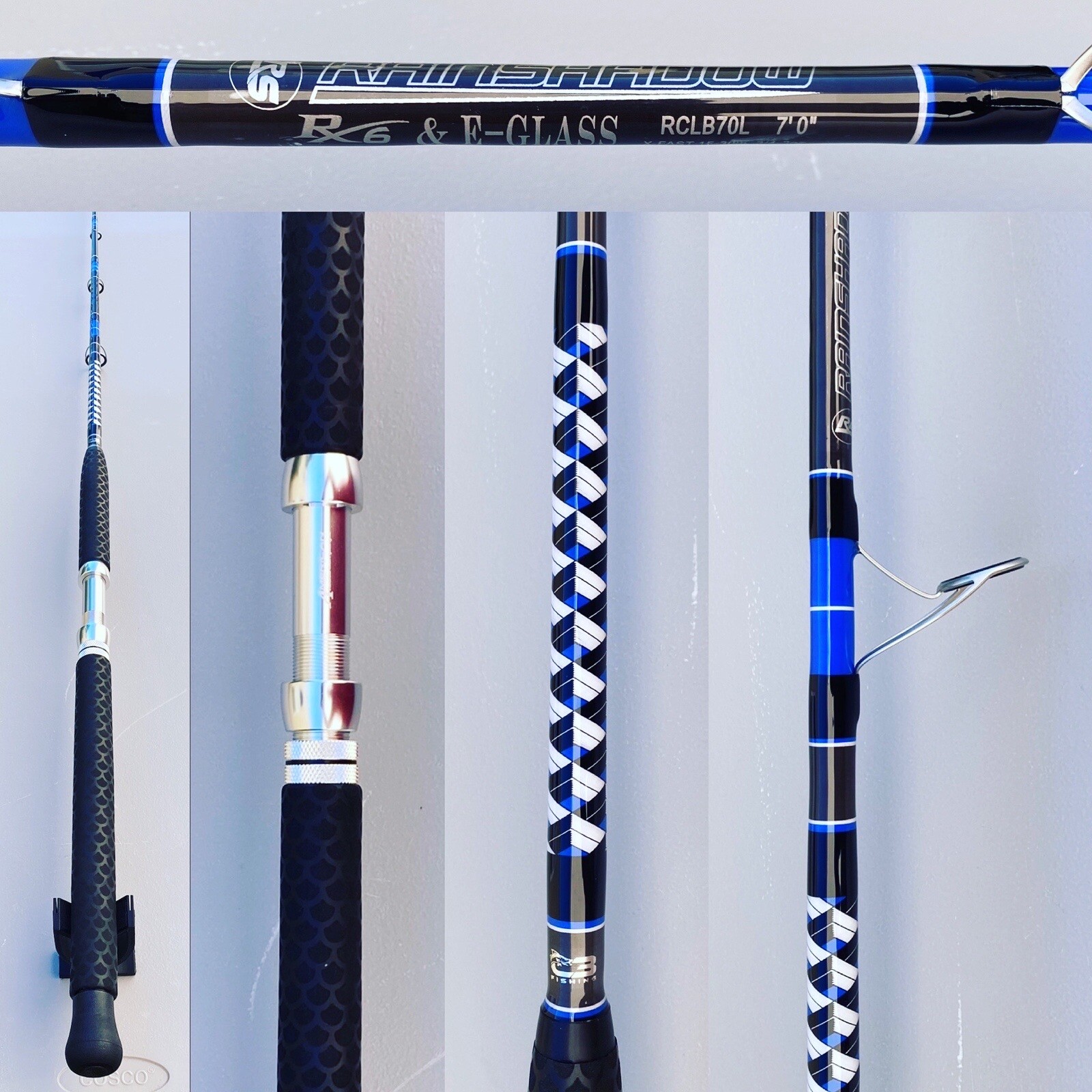 Custom Saltwater fishing rod eBay