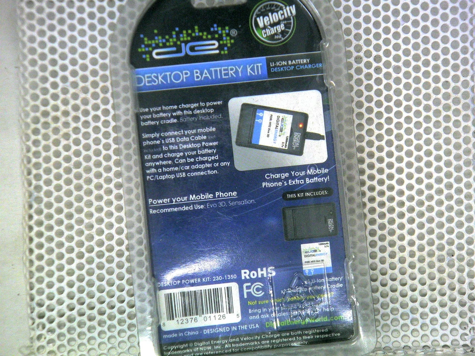 Kit de batería de repuesto de energía digital para baterías celulares HT Foto 2 de 2