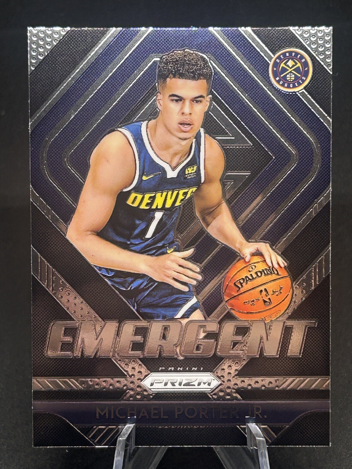 2018-19 Panini Prizm Michael Porter Jr. Emergent RC Rookie Card #14 Nuggets