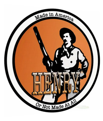 Henry Gun Fireams Sign Sticker Hunting Rifles Sports Collectors Round ...
