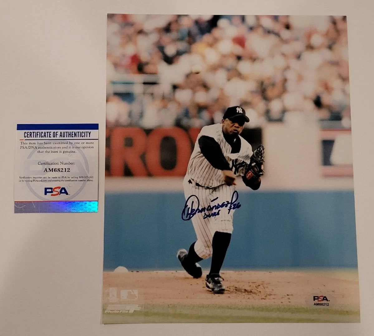 Orlando Hernandez New York Yankees Baseball MLB Original