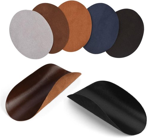 FTVOGUE 1Pack Iron On Patches Oval Shape, PU Leather Patch Repair Sewing Elbow - Picture 9 of 9