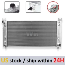 3Rows Radiator For Hummer H2 2003-2009 W/EOC & W/TOC 34" CORE All Aluminum