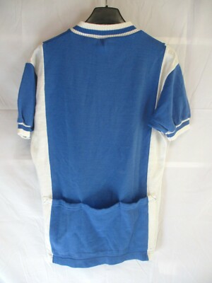 Maillot Cycliste Vintage CREDIT AGRICOLE - Ancien Logo CA - Taille 4 (L) - Bleu