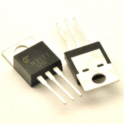 10Pcs LM317 LM317T TO-220 Adjustable Spannungsregler Voltage Regulator