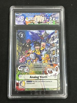 Digimon - Analog Youth EX1-066 ALT ART - MNT 9 HGA | eBay