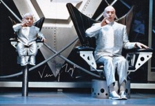 VERNE TROYER signed Autogramm 20x30cm AUSTIN POWERS in Person autograph COA