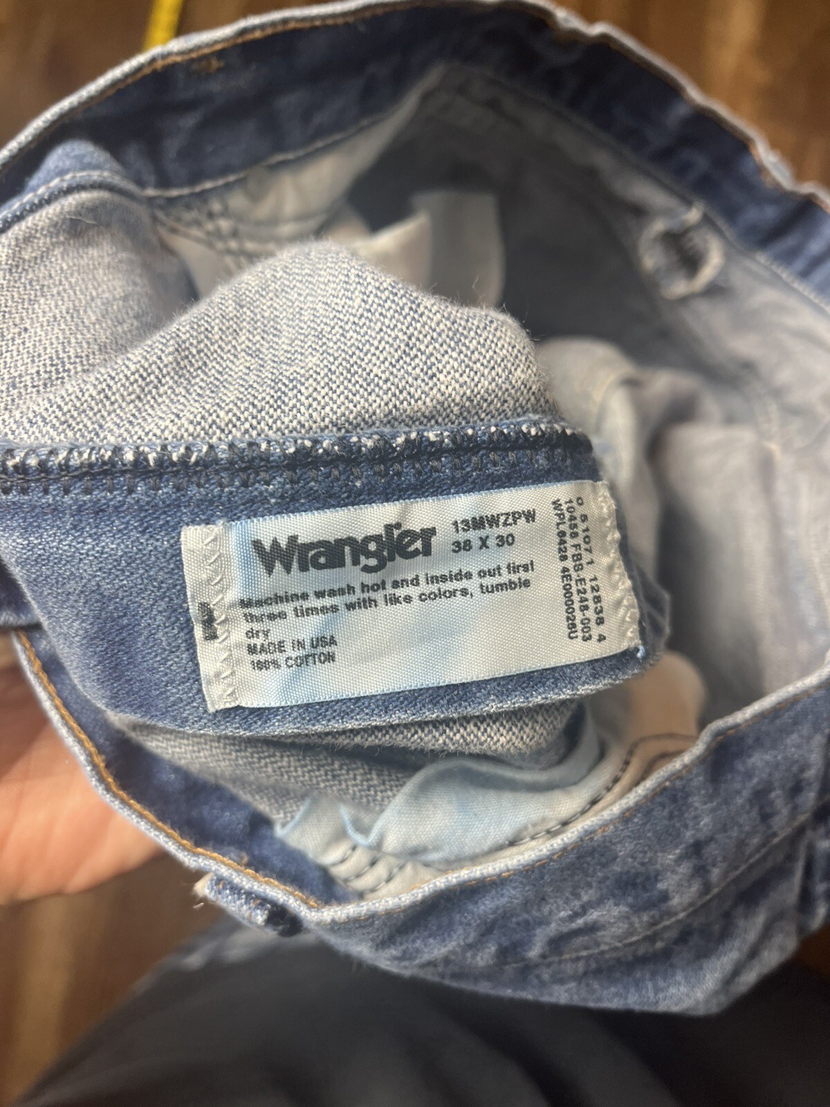 Vintage Wrangler Men's Mixed Blue Jeans Lot Cowboy Cut 13mwzgk 936pwd 13mwzpw