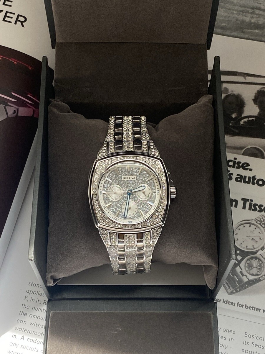 【限定価格】BULOVA クォーツ メンズ 楽天市場】セラミック（ブランドブローバ）（メンズ腕時計