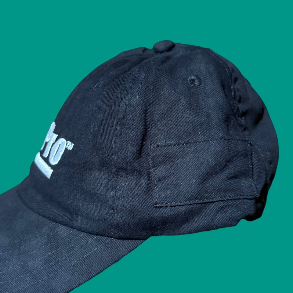 The Home Depot Pro Black Strapback Pencil Holder Adjustable Baseball