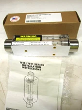 KING INSTRUMENT 7511322B04 1/2" FLOWMETER NEW IN FACTORY BOX FREE SHIPPING