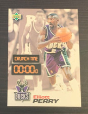 1997 Upper Deck ELLIOTT PERRY Nestle Crunch Time #3 Bucks