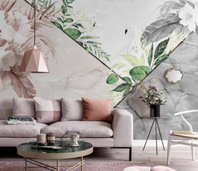 3D Textured Leaves ZHUA658 Wallpaper Wall Murals Removable Self-adhesive Amy