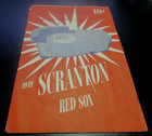 ORIGINAL 1949 SCRANTON RED SOX VS WILKES-BARRE - SCORE CARD - VERY GOOD (SIGNED) — photo 1