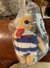 Disney Bean Bag Plush - NAUTICAL POOH Winnie the Pooh  8 inch - Mint