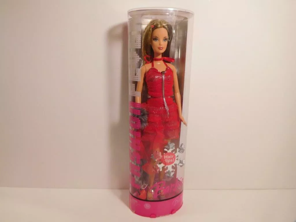 Barbie Trend Fashion Avenue Fever Classic Red Party Dress Doll