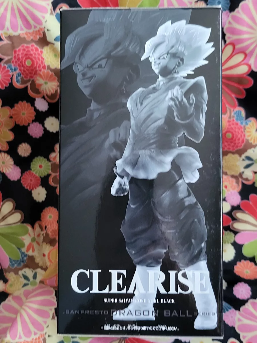 Estatua Super Clearise Saiyan Rose Goku Black Bandai Banpresto - Universo  Ucomics Colecionáveis