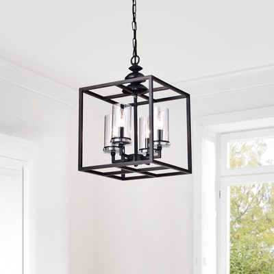 Lautaro 4-Light Lantern Square Pendant