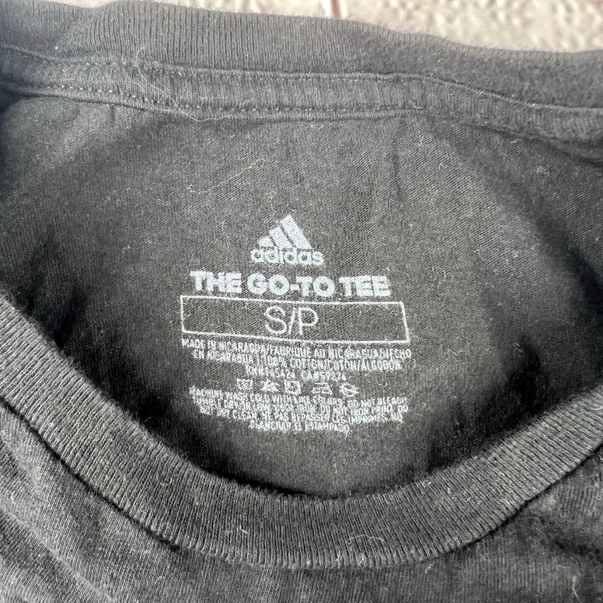 adidas® THE GO-TO TEE Adidas Go-To Tee Womens Small Black Short Sleeve T-Shirt | eBay