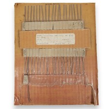 Lot of 41 0.18 Ohm 2 W Dale CP-2 Ceramic Resistors Circa 1979 USA Made
