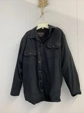 Weatherproof Shirt Unisex Size Small Soft Winter Heavy Button Front Forecast