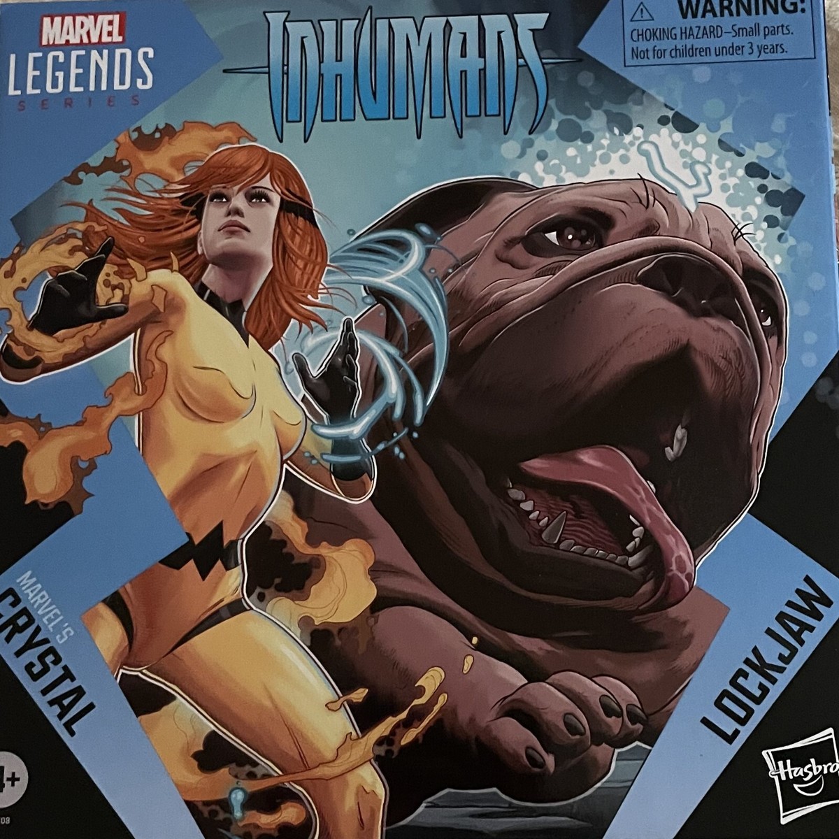 マーベルレジェンドCRYSTAL LOCKJAWセット Hasbro-Marvel-Legends-Marvels-