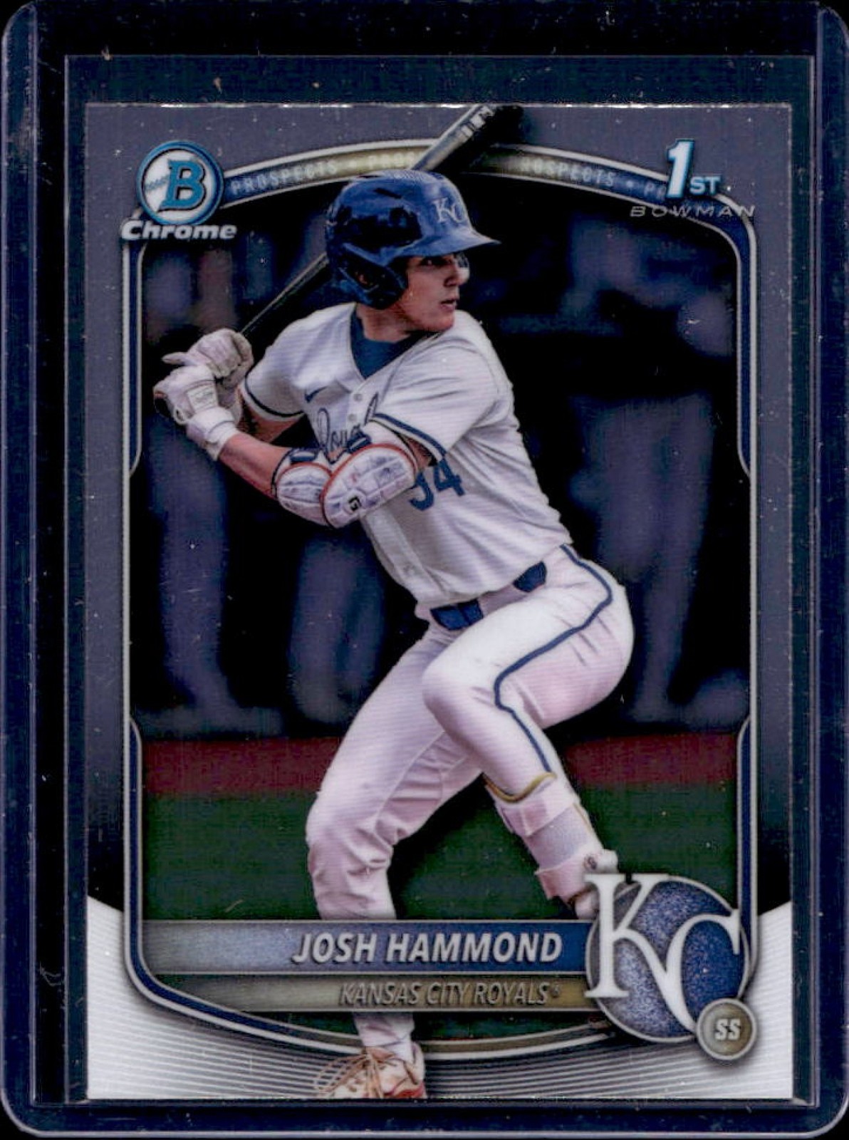 2025 Bowman Draft Josh Hammond Chrome 1st Prospect #BDC-185 Royals
