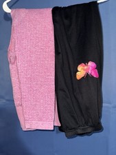 Women  s Size Large Leggings. Both Are Gently Used