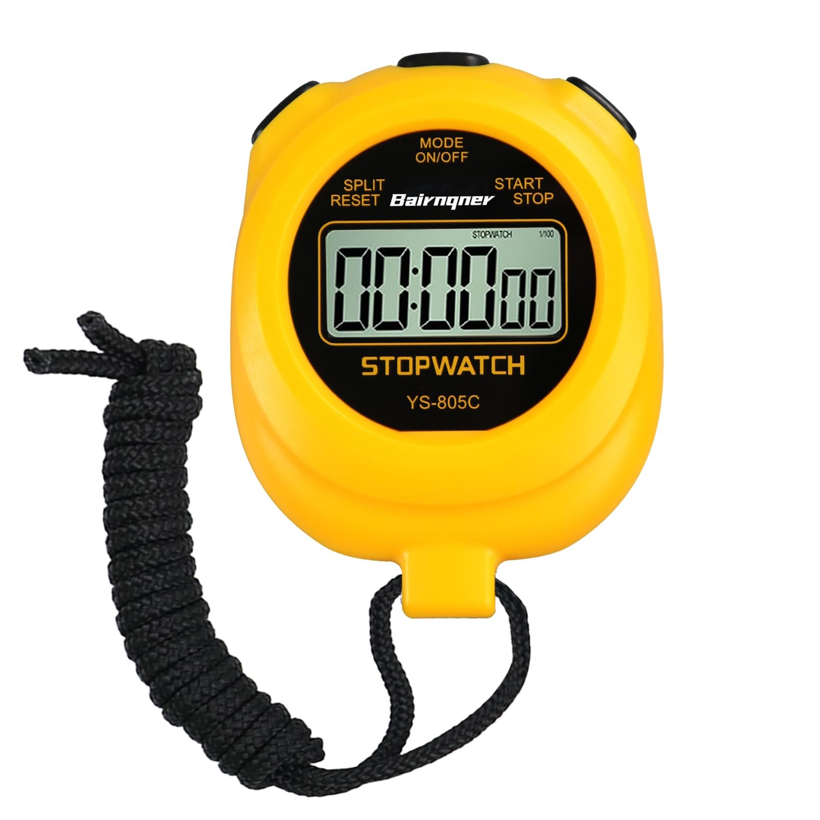 Stopwatch Timer with Countdown, ON/Off Simple Operation No Clock No Date, Dig...