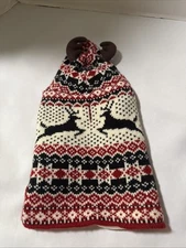 Christmas Reindeer Dog Sweater Costume Size Can