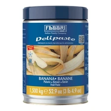 Delipaste Banana, Flavoring Compound for Gelato, Ice Cream, Soft Serve, 3.3LB