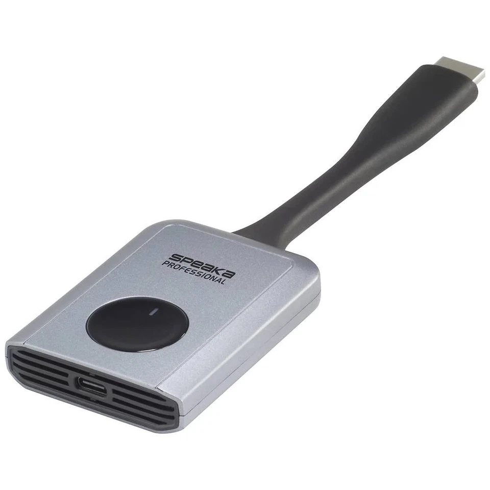 SpeaKa Professional SP-WTR-400 HDMI-Funkübertragung (Set) 30 m 2.4 GHz, 5 GHz - Bild 2 von 4