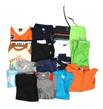 Wholesale Bulk Lot Of 16 Boys Size Small 6/7 Mixed Season Tops Bottoms Shorts
