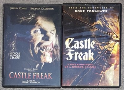 Castle Freak 1995/2020 DVD Double Feature Stuart Gordon Jeffrey Combs