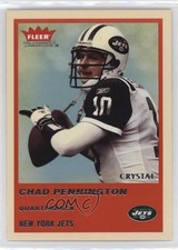2004 Fleer Tradition Crystal 48/150 Chad Pennington #54 he4