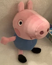 Peppa Pig George Plush Toy 9 inch NWT Soft Collectible