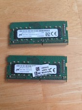 2 Micron TECH 8GB DDR4 PC4-3200AA Laptop RAM MTA8ATF1G64HZ-3G2J1
