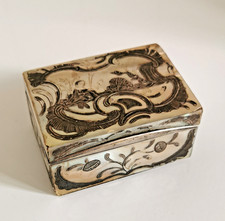 Boite à mouches 18 eme  Nacre et argent