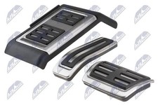 Sport Pedale + Fußstütze Für Audi Q7 4L 2006-2015 / Edelstahl Schwarz Silber