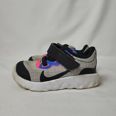 Nike Unisex Kids Explore Strada CD9021-101 Ivory Black Sneaker Shoes Size 4C