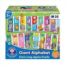 Orchard Toys Giant Alphabet, Educational and Fun Puzzle, Includes Poster and Le