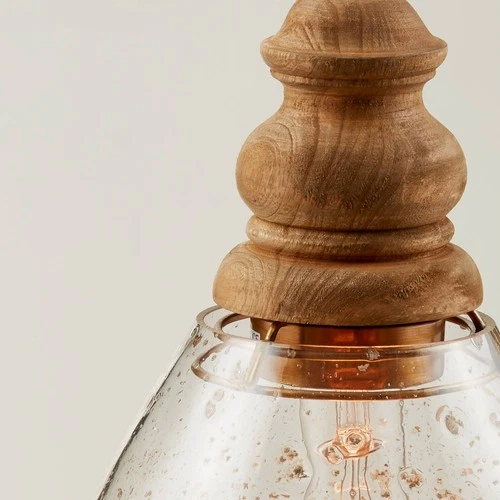 Capital 8 1/2" Wide Light Wood Mini Pendant Light - Picture 3 of 6