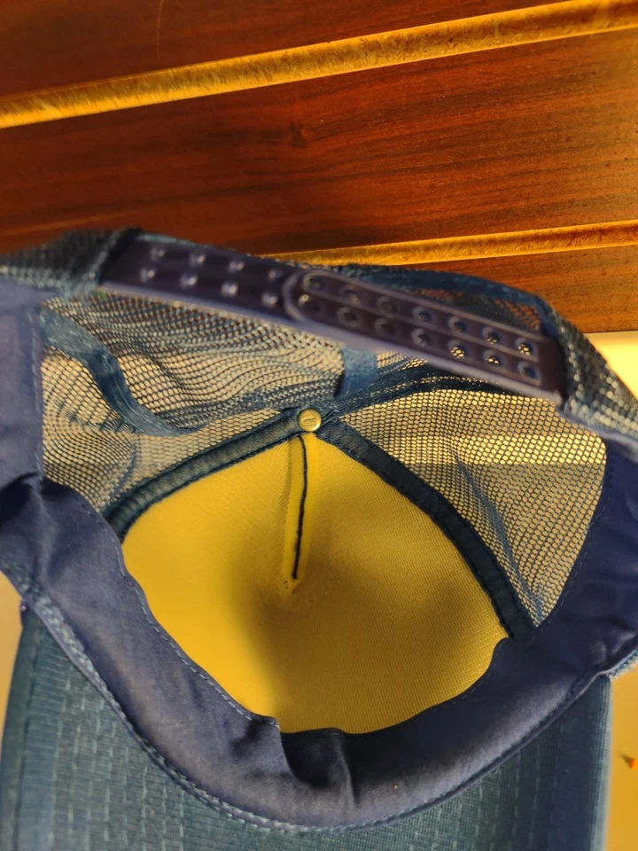 Gorra de camionero de malla Snapback mordaza vintage años 90 divertida sobre la colina cuerda Foto 4 de 4