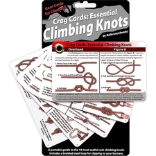 Rock Climbing Knots Pocket Guide: 19 Essential Belay, Rappel, Anchor, and Res...