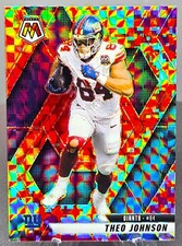 2025 Panini Mosaic - Theo Johnson #217 Red Camo Mosaic Prizm
