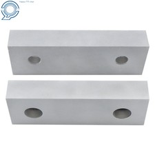 1 Pair Precision Reversible Aluminum 6" 2" 1" Soft Jaws For 6" Milling Vise