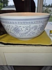 Vintage PYREX BRITTANY BLUE 3 Qt Floral Vines Mixing Bowl 479-B Made In USA